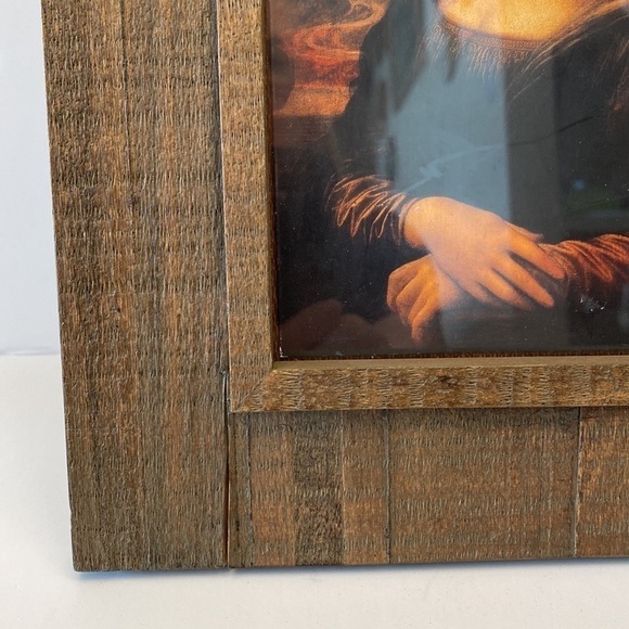 WOOD picture frame 8” x 10” western rustic - Picture 2 of 9